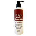 CINTA Colour Highlight Shampoo (250ml) - Dark Warm Brown
