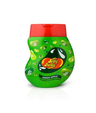 JELLY BELLY Green Apple Shampoo and Conditioner (400ml)